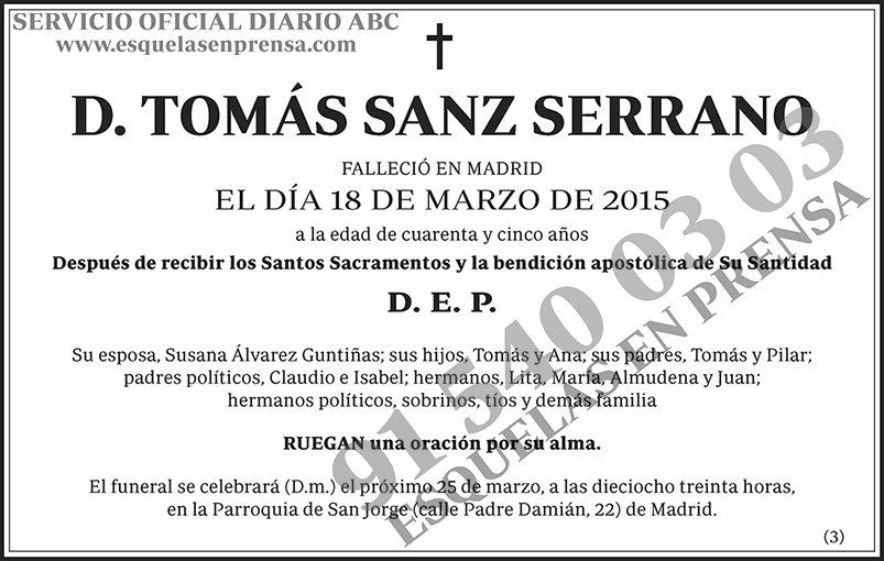 Tomás Sanz Serrano